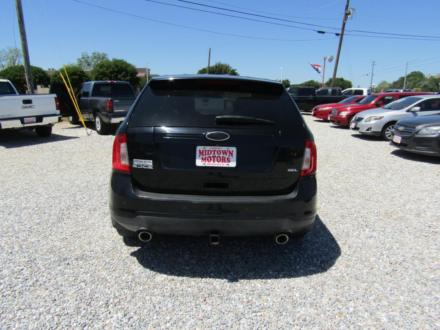 2011 Black /Tan Ford Edge SEL FWD (2FMDK3JC4BB) with an 3.5L V6 DOHC 24V engine, Automatic transmission, located at 15016 S Hwy 231, Midland City, AL, 36350, (334) 983-3001, 31.306210, -85.495277 - Photo#6